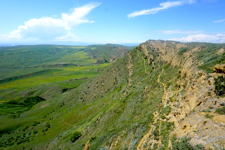 Grenzgebiet zwischen Aserbaidschan und Georgien